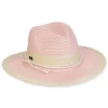 Women's Pink, Paperbraid Safari, Brim 3" | Sun N Sand | HH3268 B