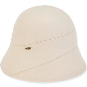 Women's Soft Wool Cloche Self Trim | AD1449