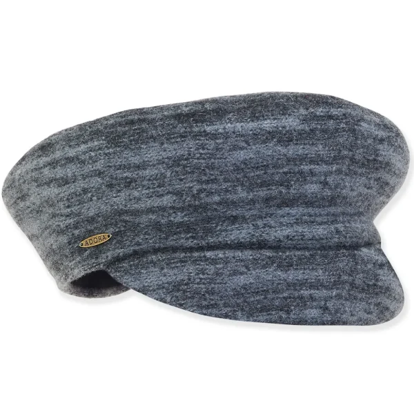 Women's Soft Wool Newsboy Self Color Brim | AD1538