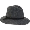 Women's Soft Wool Safari Faux Suede Trim | AD1456