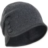 Women's Soft Wool Turban Faux Leather Edge | AD1452