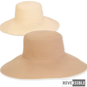 Women's Tan, Cotton Floppy, Brim 4.5" | Sun N Sand | HH3347 B