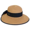 Women's Tan, Paperbraid Backless, Brim 3.5" | Sun N Sand | HH3238 B
