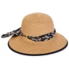 Women's Tan, Paperbraid Bucket, Brim 3.5" | Sun N Sand | HH3224 B