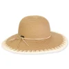 Women's Tan, Paperbraid Floppy, Brim 4" | Sun N Sand | HH3203 B