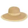 Women's Tan, Paperbraid Floppy, Brim 4.5" | Sun N Sand | HH3199 B