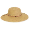 Women's Tan, Paperbraid Floppy, Brim 4" | Sun N Sand | HH3197 B