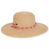 Women's Tan, Paperbraid Floppy, Brim 4" | Sun N Sand | HH3399 B