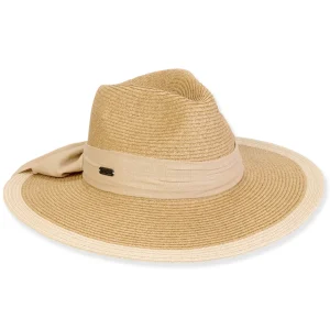 Women's Tan, Paperbraid Safari, Brim 3.5" | Sun N Sand | HH3252 B