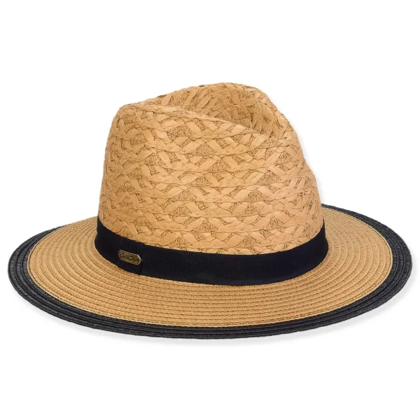 Women's Tan, Paperbraid Safari, Brim 2.75" | Sun N Sand | HH3283 B