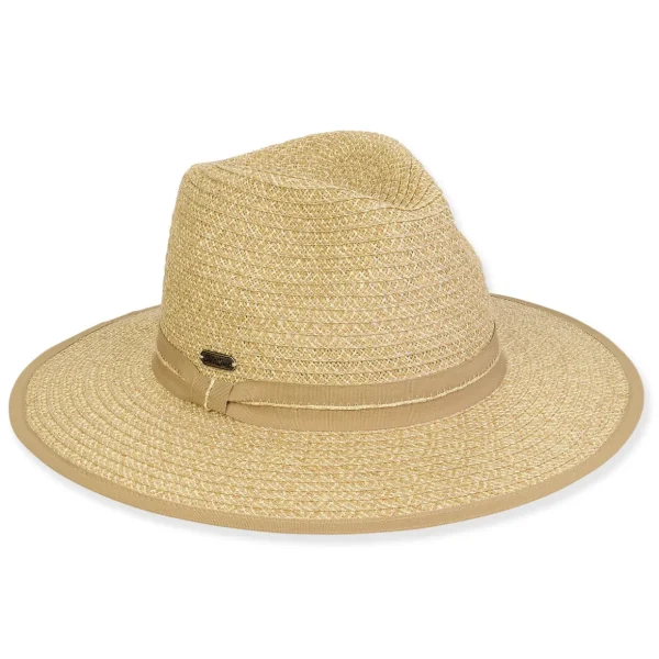 Women's Tan, Paperbraid Safari, Brim 3" | Sun N Sand | HH3264 A