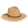 Women's Tan, Paperbraid Safari, Brim 3.5" | Sun N Sand | HH3259 B