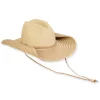 Women's Tan, Paperbraid Western, Brim 4" | Sun N Sand | HH3289