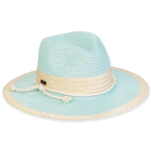 Women's Teal, Paperbraid Safari, Brim 3" | Sun N Sand | HH3268 C