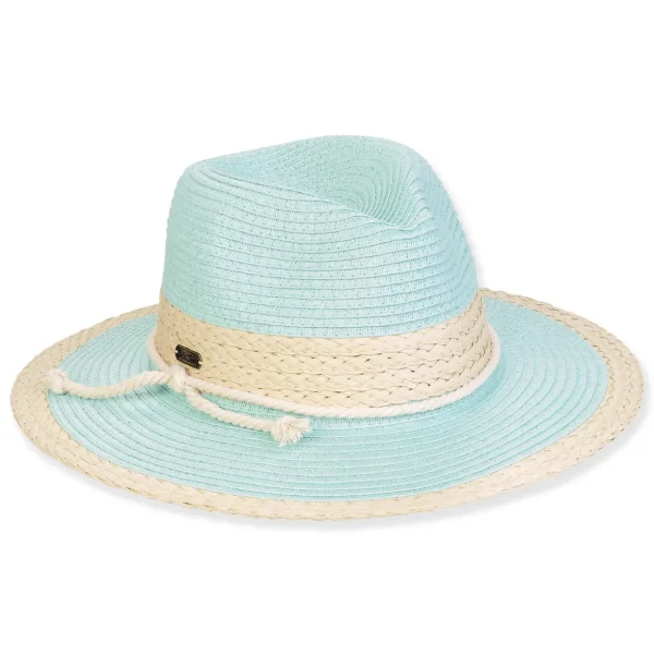 Women's Teal, Paperbraid Safari, Brim 3" | Sun N Sand | HH3268 C