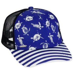 Women's Turtle, Poly Trucker Cap, Brim 3" | Sun N Sand | HH3412