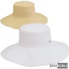 Women's White, Cotton Floppy, Brim 4.5" | Sun N Sand | HH3347 A
