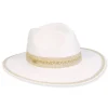 Women's White, Paperbraid Safari, Brim 3" | Sun N Sand | HH3270 A