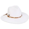 Women's White, Paperbraid Safari, Brim 3.5" | Sun N Sand | HH3262 A