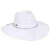 Women's White, Paperbraid Safari, Brim 3.75" | Sun N Sand | HH3254 A