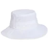Women's White, Polyester Boonie, Brim 3" | Sun N Sand | HH3343 A