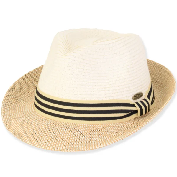 Wyatt | Men's Paper Braid Fedora Hat | HTT1202