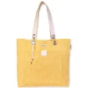 Yellow, Terry/Polyester Shoulder Tote | CE6615 C