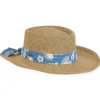 Zingst | Women's Paper Straw Gambler Hat | HCJ365